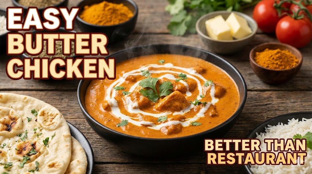 Easy Butter Chicken Recipe Better Than Restaurant