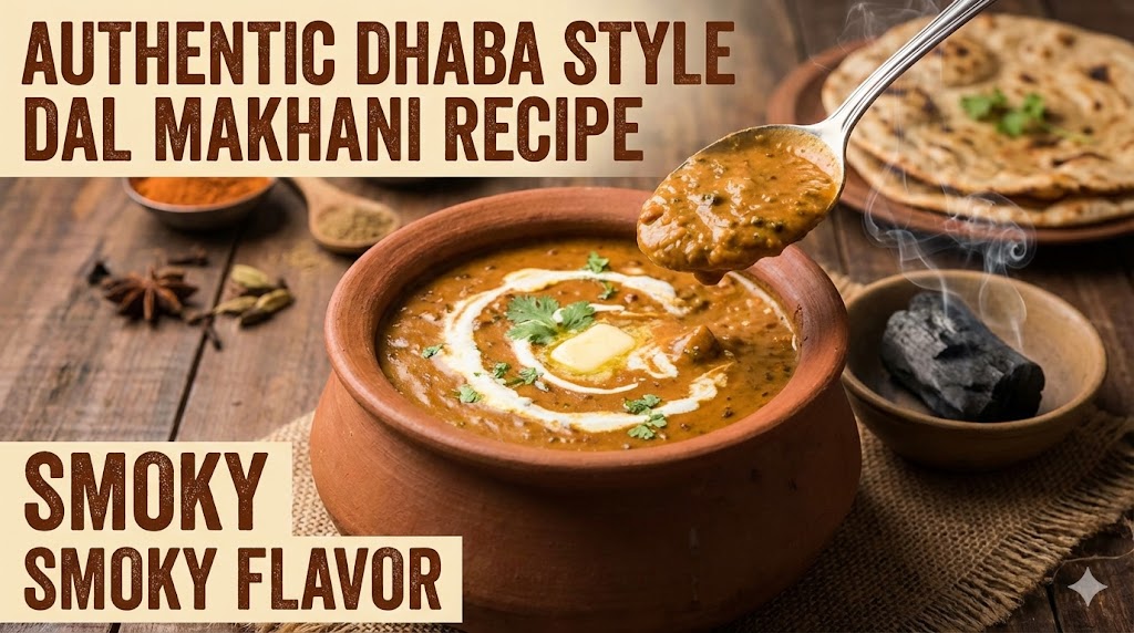 Authentic Dhaba Style Dal Makhani Recipe with Smoky Flavor