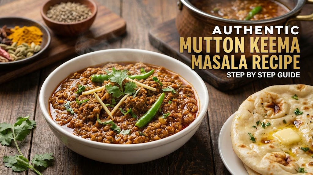 Authentic Mutton Keema Masala Recipe Step by Step